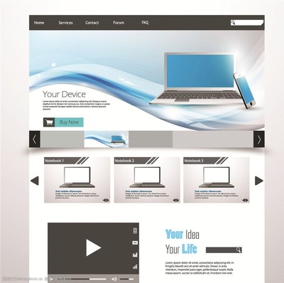 網頁設計 從模板到個性化網站的視覺藝術