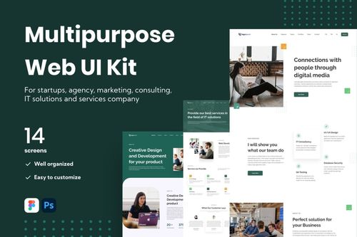 專業模板套件設計 打造卓越企業官網與網頁服務